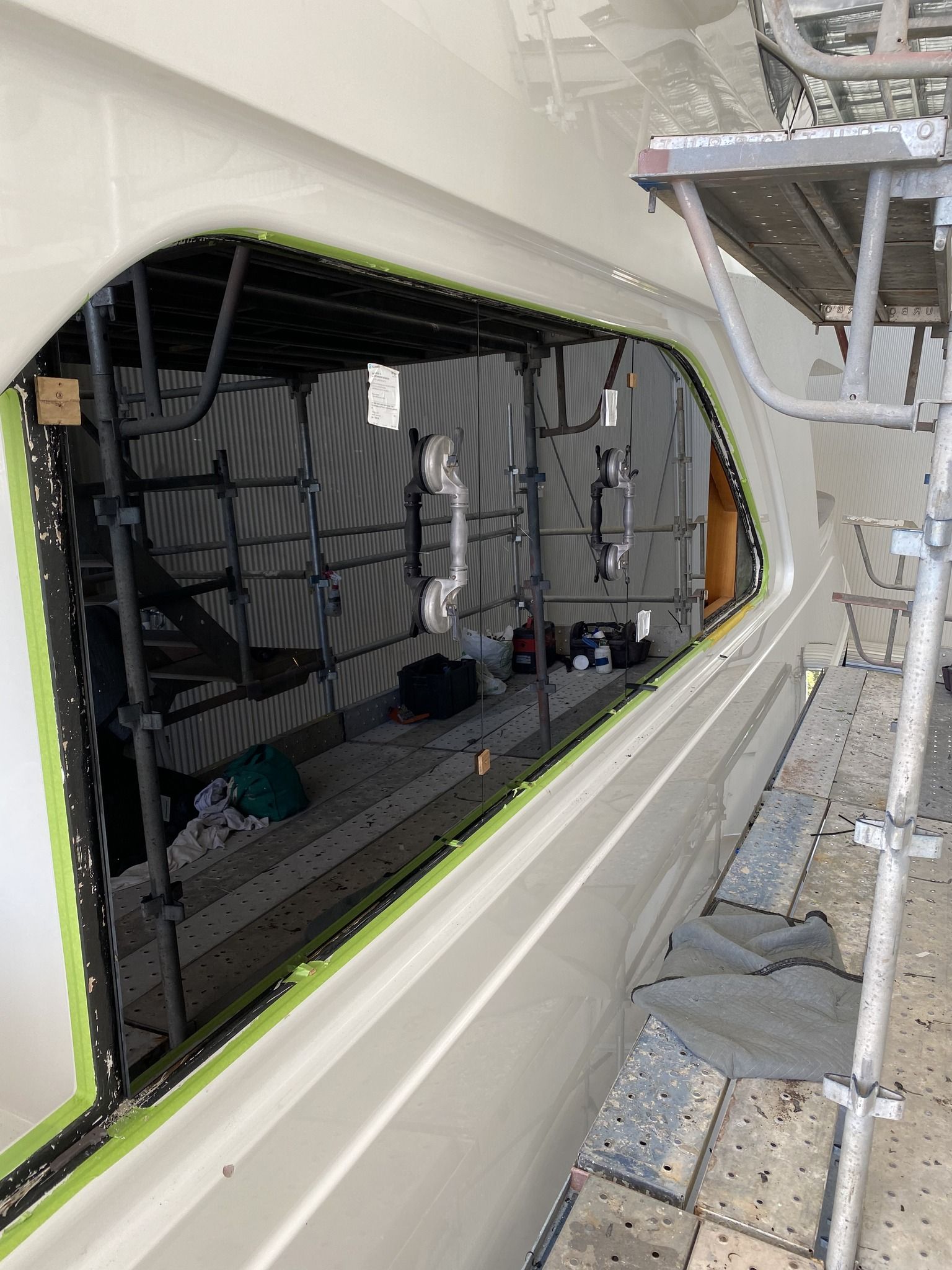 Marine Window Services window vessel boat window replacements Brisbane