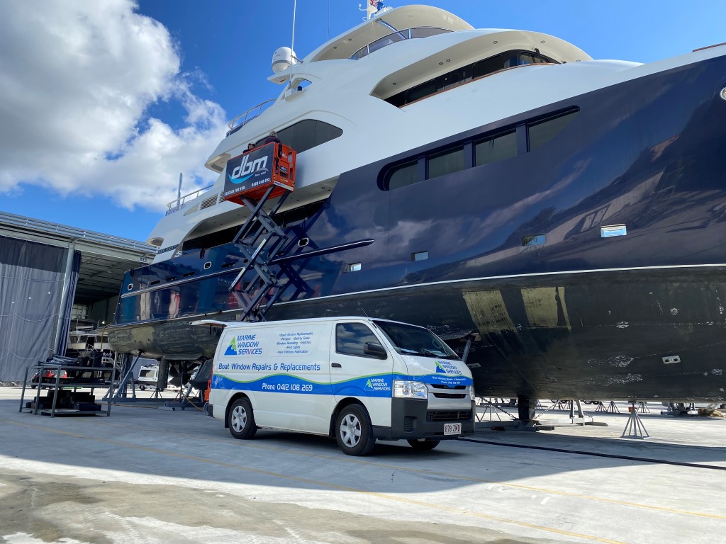 Van and Window Templating - Marine Window Services marine vessel window resealing repairs replacement specialists